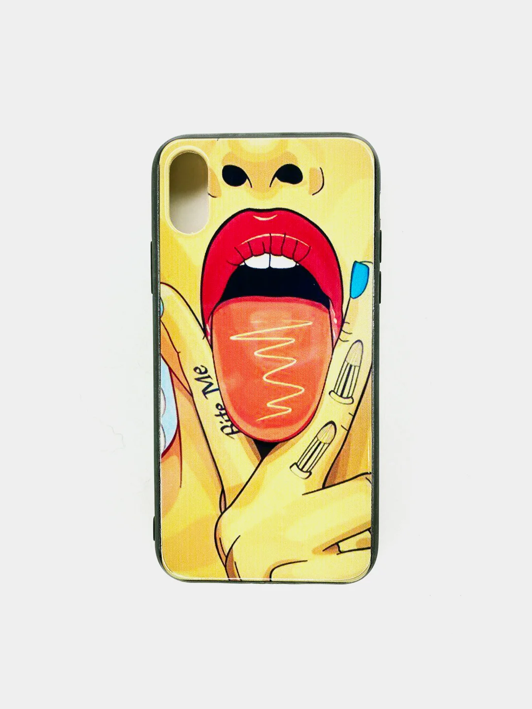 Чехол для iPhone X/XS с мульт-персонажами