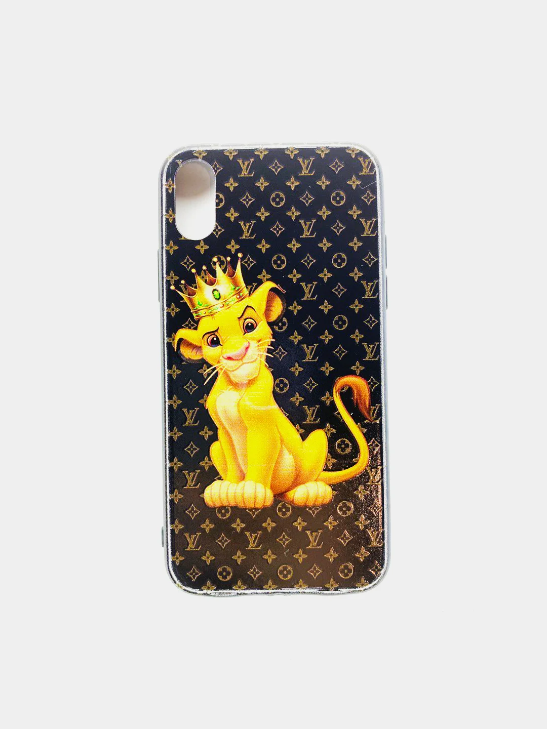 Чехол для iPhone X/XS с мульт-персонажами