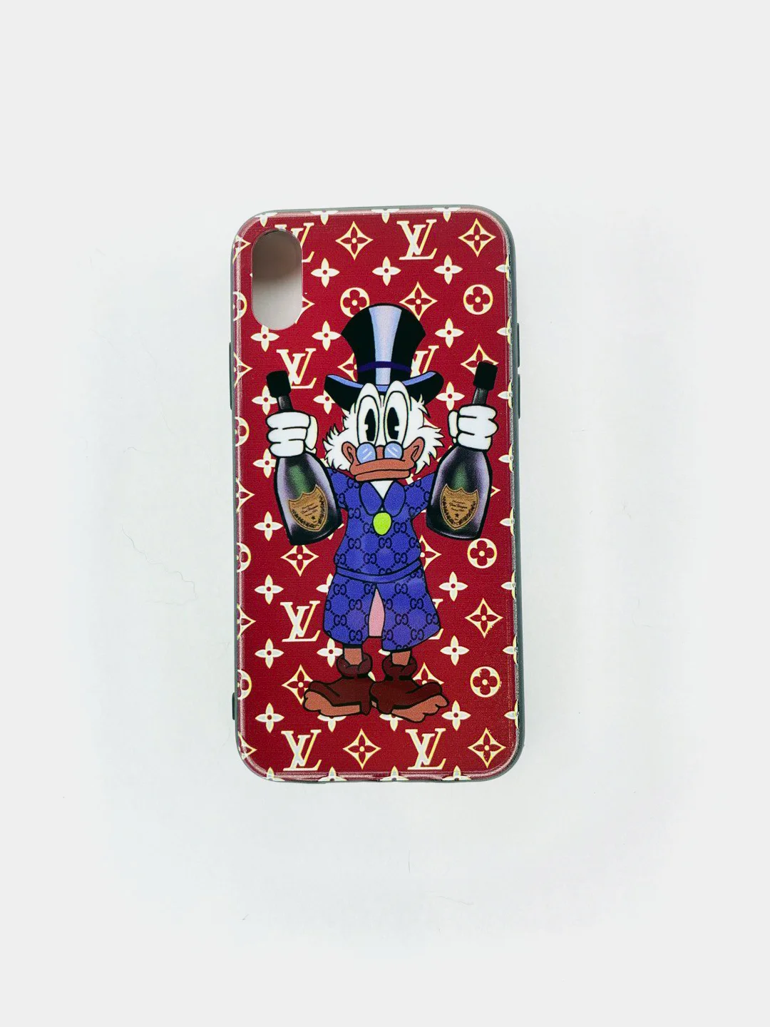 Чехол для iPhone X/XS с мульт-персонажами