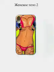 Чехол для iPhone X/XS с мульт-персонажами