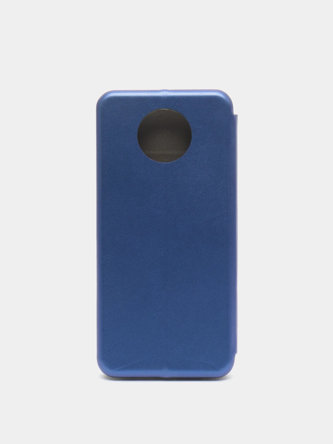 Синий чехол книжка Xiaomi Redmi Note 9T с функцией подставки