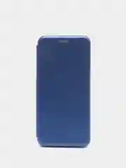 Синий чехол книжка Xiaomi Redmi Note 9T с функцией подставки