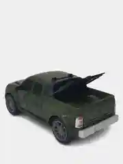 Зеленый машина инерционная