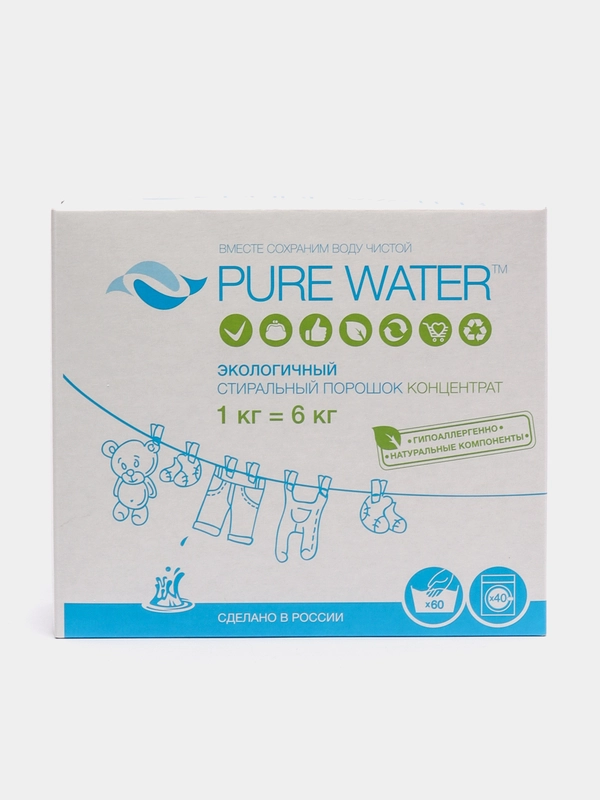Стиральный порошок Pure Water 1 кг