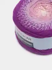 Фиолетовый пряжа Yarnart Flowers Merino, 590 м, 225 г