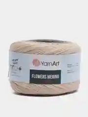 Бежевый пряжа Yarnart Flowers Merino, 590 м, 225 г