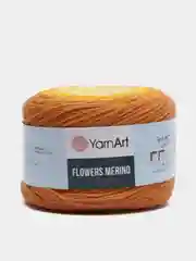 Светло-коричневый пряжа Yarnart Flowers Merino, 590 м, 225 г