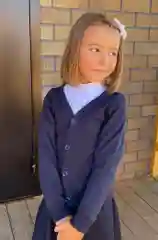 Кардиган черный детский, унисекс