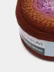 Коричневый пряжа Yarnart Flowers Merino, 590 м, 225 г