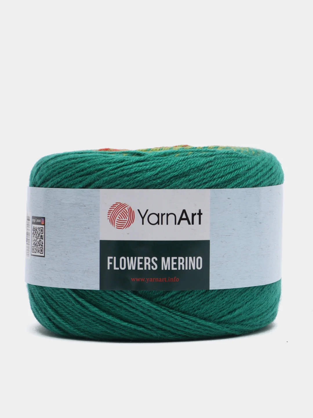Бежевый пряжа Yarnart Flowers Merino, 590 м, 225 г