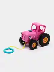 Розовый музыкальная игрушка-каталка "Синий трактор"