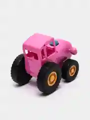 Розовый музыкальная игрушка-каталка "Синий трактор"