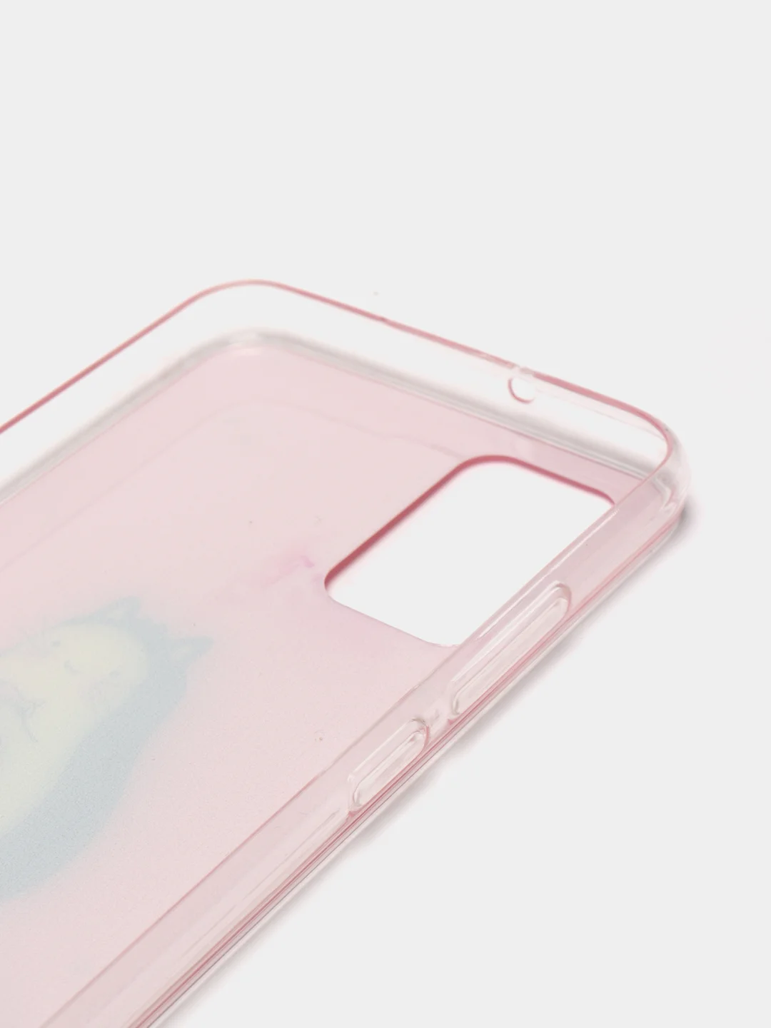 Алый чехол силиконовый с рисунком для Samsung Galaxy A02, A02S, A32, A52, A72