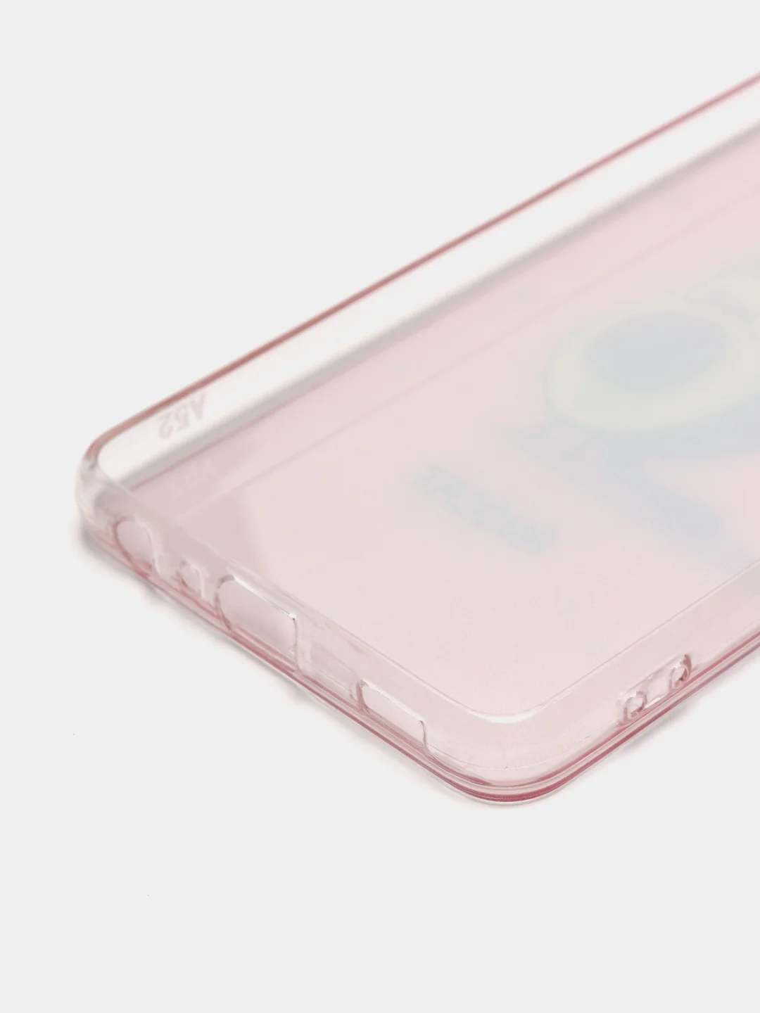 Алый чехол силиконовый с рисунком для Samsung Galaxy A02, A02S, A32, A52, A72
