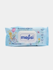 Салфетки влажные гипоаллергенные детские MEPSI 72шт
