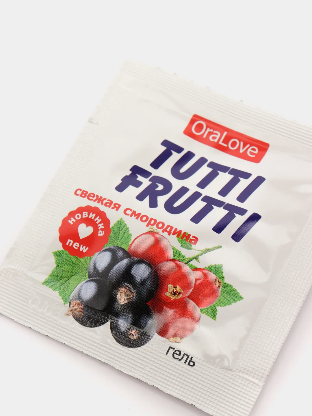 Гель увлажняющий "OraLove. TUTTI-FRUTTI Свежая Смородина", 4 г