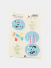 Наклейки на подарки "Ничего не сбудется", 9 х 16 см
