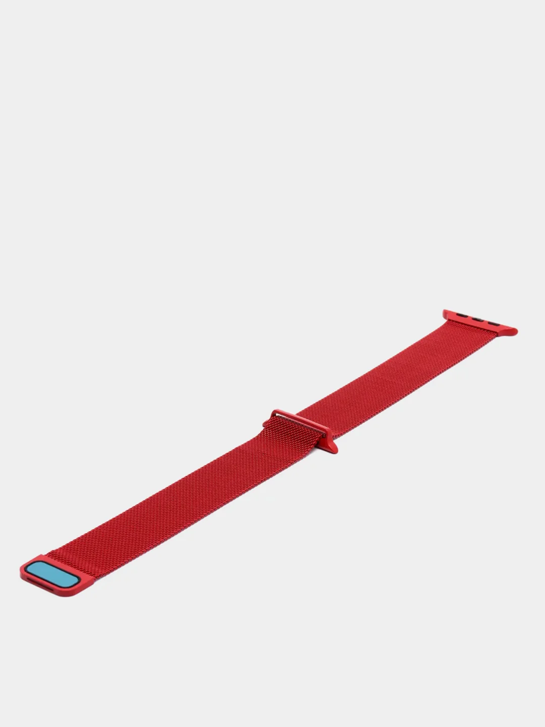Алый ремешок для Apple Watch "Миланская петля"
