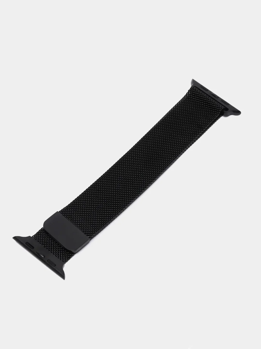 Черный ремешок для Apple Watch "Миланская петля"