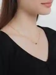 Цепочка на шею с кулоном сердце