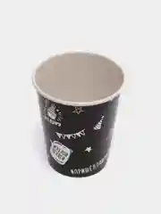 Черный стаканы бумажные на день рождение, гендер пати, 10 шт. Чебурашка, Бэтмен, Гравити Фолз