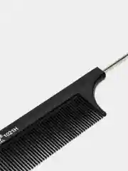Черный zebo Professional / Расческа для волос, для вуального мелирования, шпикуль, гребень