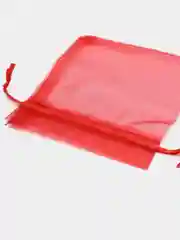 Красный мешочки подарочные для украшений, 10 х 12 см