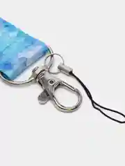 Лазурный ремешок для ключей, телефона, бейджа / шнурок для телефона