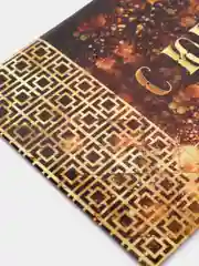Золотой открытка конверт для денег "С юбилеем"