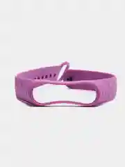Фиолетовый ремешок силиконовый для Xiaomi Mi Band 3, Mi Band 4 (Ми Банд 3, 4), рифленый
