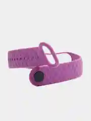 Фиолетовый ремешок силиконовый для Xiaomi Mi Band 3, Mi Band 4 (Ми Банд 3, 4), рифленый