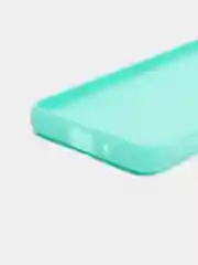 Бирюзовый чехол ZTE Blade A31 силиконовый цветной матовый