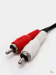 Переходник аудио кабель miniJack  3.5 мини джек гнездо -2RCA, 2 RCA тюльпана штекера