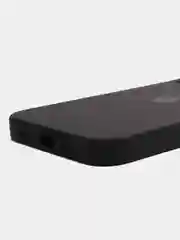 Черный чехол силиконовый для iPhone 13, 13 Pro, 13 Pro Max, с закрытым низом
