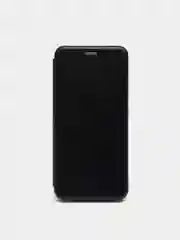 Черный чехол-книжка для Realme C12 / C15 / C25 / C25S
