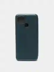Зеленый чехол-книжка для Realme C12 / C15 / C25 / C25S