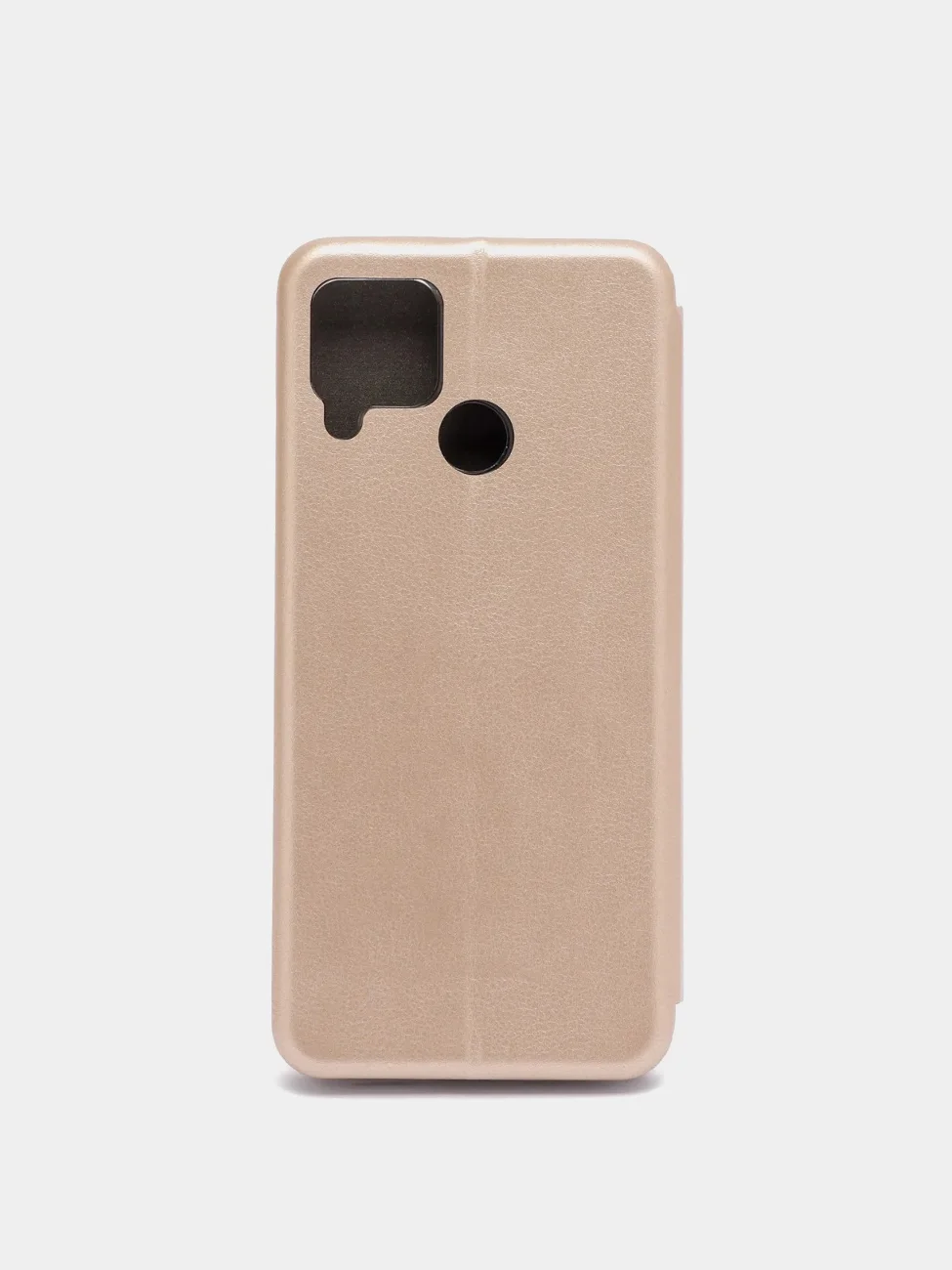 Золотой чехол-книжка для Realme C12 / C15 / C25 / C25S