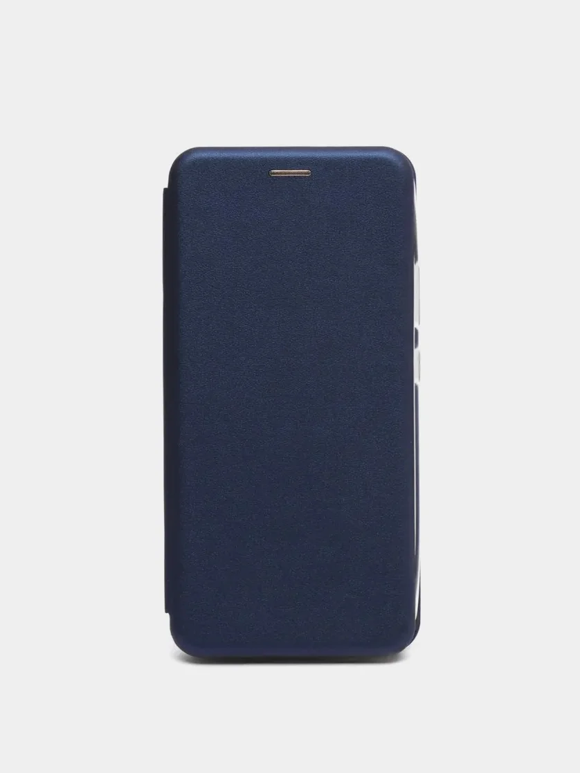 Темно-синий чехол-книжка для Realme C12 / C15 / C25 / C25S