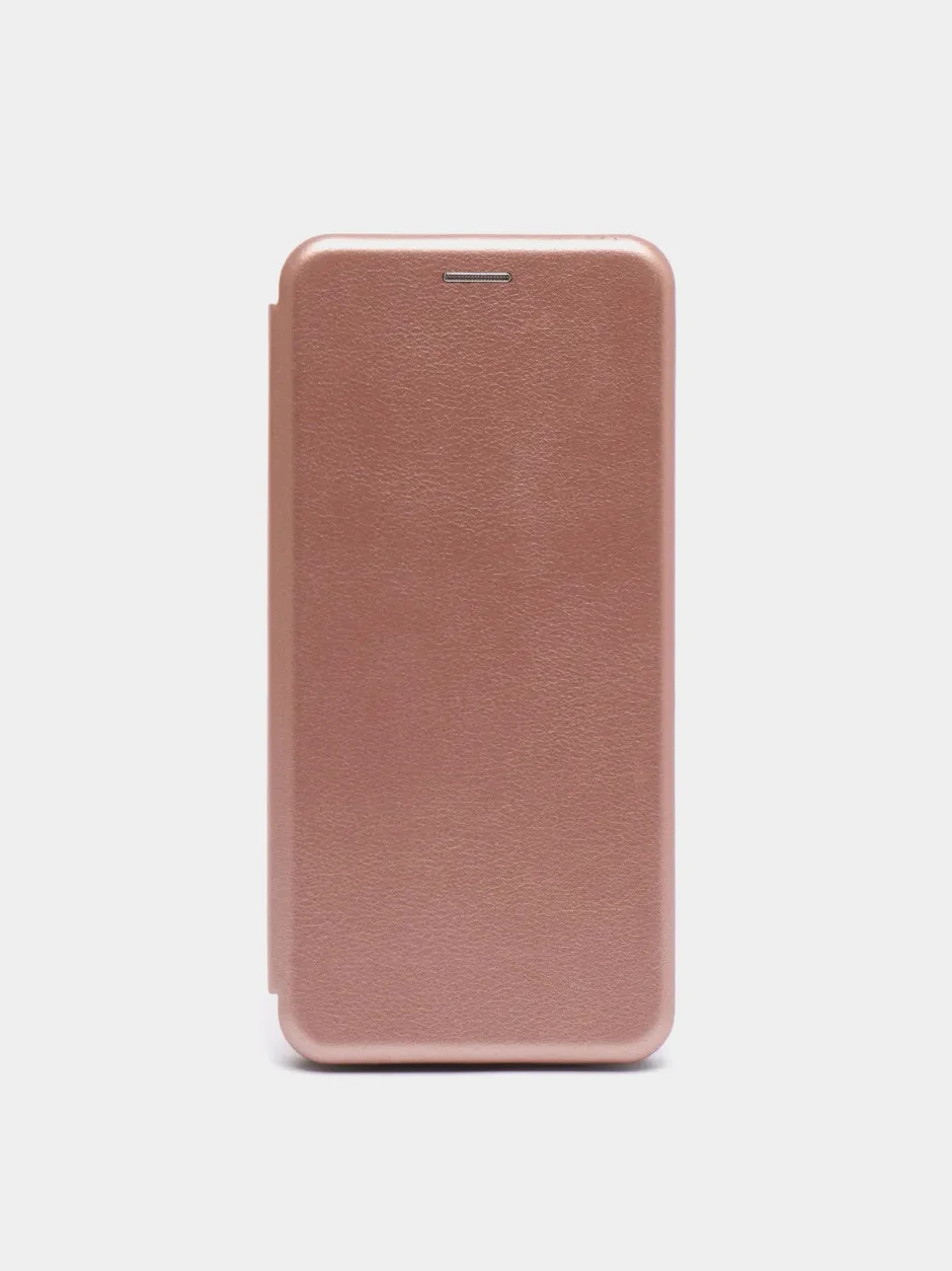 Розовый чехол-книжка для Realme C12 / C15 / C25 / C25S