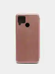 Розовый чехол-книжка для Realme C12 / C15 / C25 / C25S