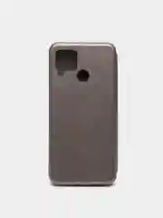 Серебряный чехол-книжка для Realme C12 / C15 / C25 / C25S