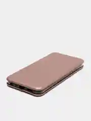 Розовый чехол-книжка на Huawei Honor 9 Lite, Хуавей Хонор 9 Лайт