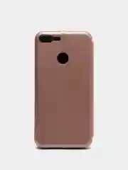 Розовый чехол-книжка на Huawei Honor 9 Lite, Хуавей Хонор 9 Лайт