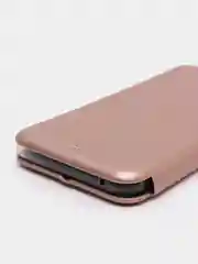 Розовый чехол-книжка на Huawei Honor 9 Lite, Хуавей Хонор 9 Лайт