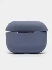 Синий меланж силиконовый чехол для наушников Apple Airpods Pro