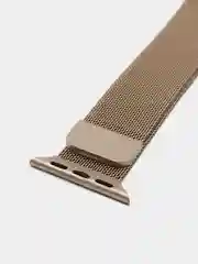 Золотой ремешок для смарт - часов Apple Watch "Миланская петля", металлический браслет