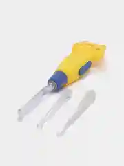 Желтый палочка для чистки ушей с подсветкой детская