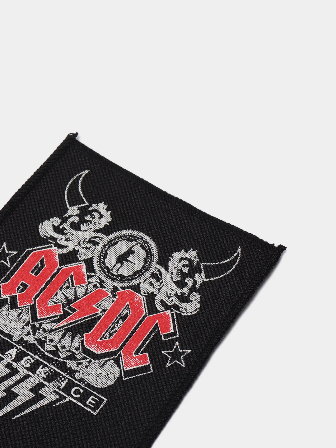 Нашивка печать "ACDC"