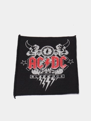 Нашивка печать "ACDC"