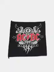 Нашивка печать "ACDC"